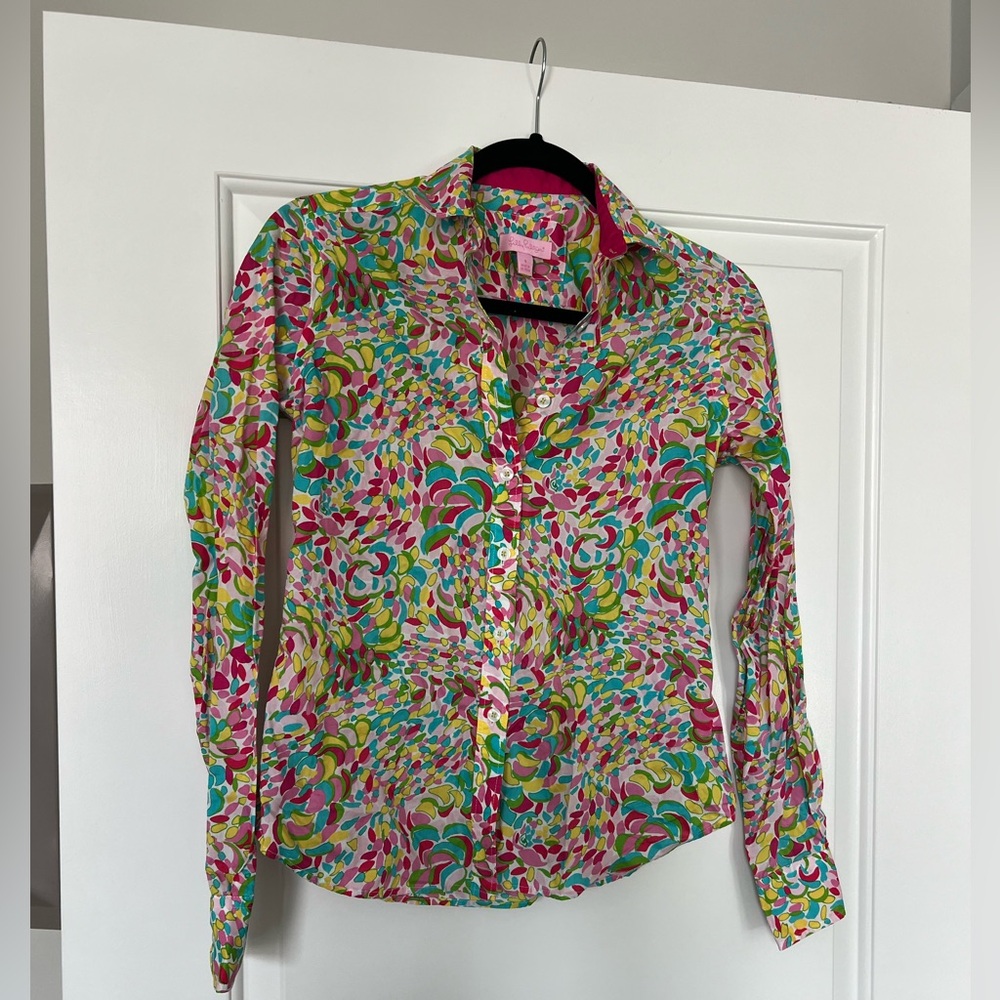 Lilly Pulitzer Button Down Top